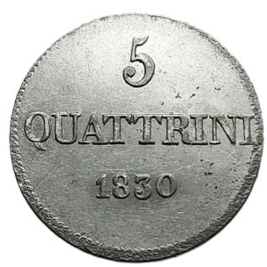 Firenze - 5 Quattrini 1830