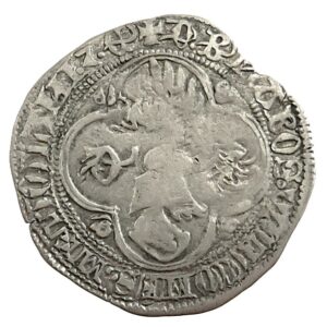 Milano - Barnabò Visconti - Grosso da 1 Soldo e 1/2