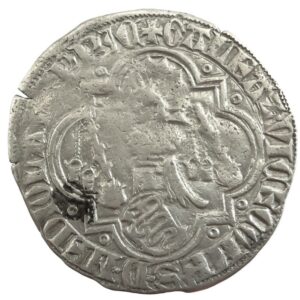 Milano - Galeazzo II Visconti - Grosso da 1 Soldo e 1/2