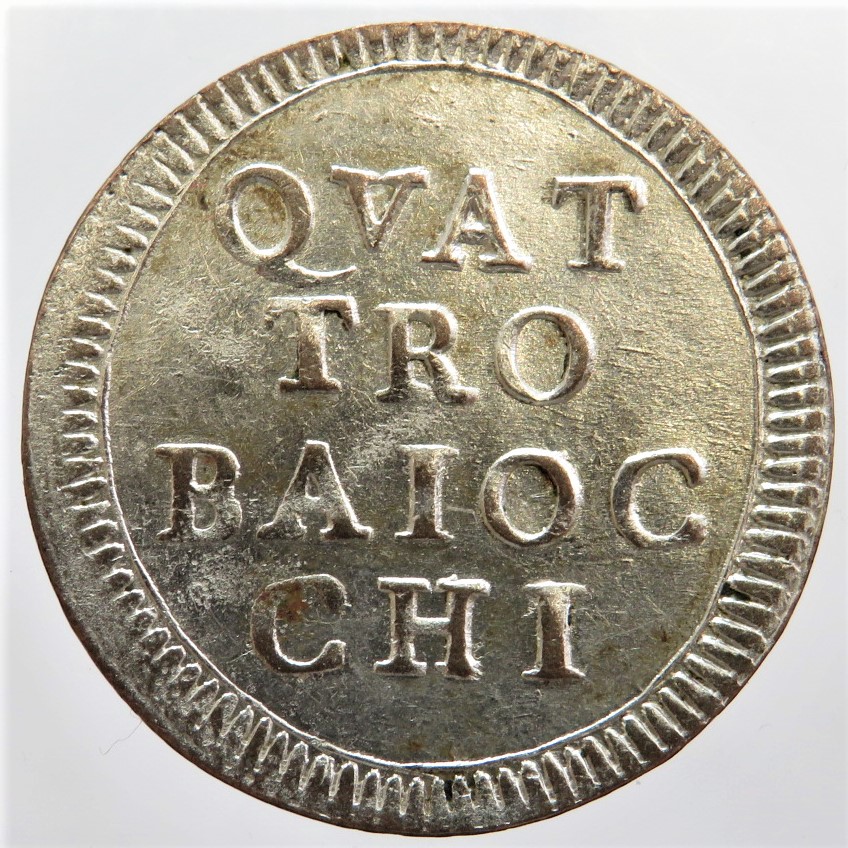 Pio VI 4 Baiocchi 1793 (2)