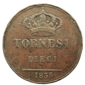 Napoli - 10 Tornesi 1835