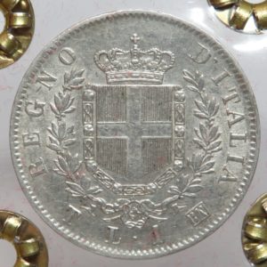 Vittorio Emanuele II - 1 Lira 1863-T