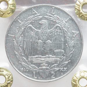 Vittorio Emanuele III - 2 Lire 1942-XX