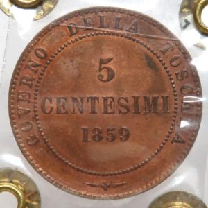 Vittorio Emanuele II - 5 Centesimi 1859