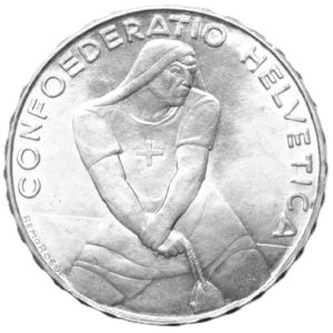 Svizzera - 5 Franchi 1939 Laupen