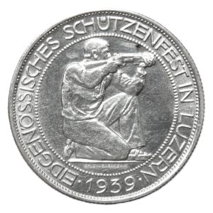Svizzera - 5 franchi 1939 Lucerna