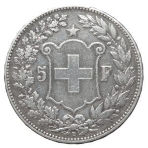 Svizzera - 5 Franchi 1907