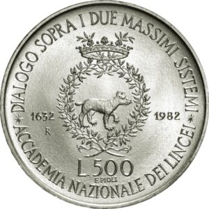 (SPOT) - 500 Lire 1982 Galileo FDC SENZA CONFEZIONE