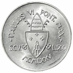 (SPOT) - Paolo VI - 500 Lire 1975 IVB FDC