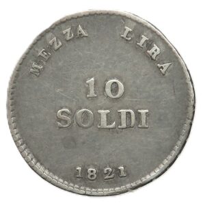 Firenze - Ferdinando III di Lorena - 10 Soldi 1821
