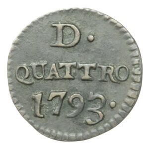 Genova - 4 Denari 1793