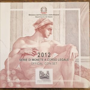 Repubblica Italiana - Divisionale 2012 con Argento 500° cappella sistina