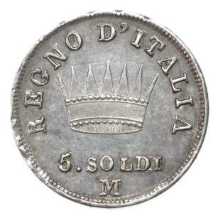 Napoleone I - 5 Soldi 1810-M