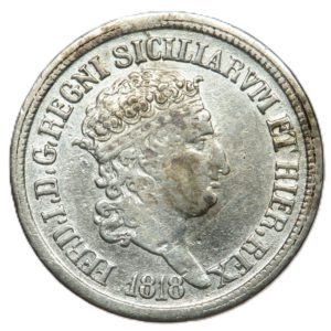 Ferdinando I di Borbone - Carlino o 10 Grana 1818