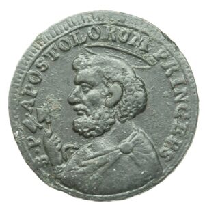 Pio VI - 2 Baiocchi e Mezzo romani 1797