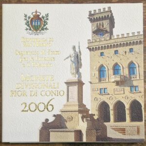 San Marino - Divisionale 2006 con Argento