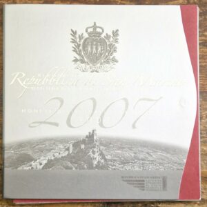 San Marino - Divisionale 2007 con Argento