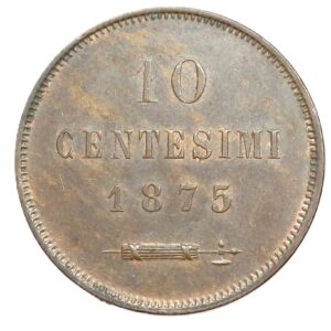 San Marino - 10 Centesimi 1875