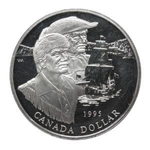 (SPOT) Canada - 1 Dollaro 1995 Proof - Compagnia baia di Hudson