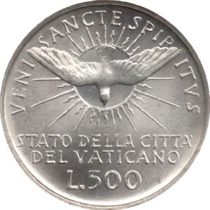 (SPOT) - Sede Vacante 500 Lire 1963 FDC