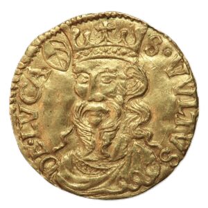 Lucca - Ducato d'Oro Sec XV - armetta Garzoni