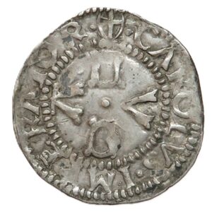 Lucca - Grossetto da 2 Sec XVI - armetta Burlamacchi