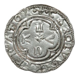 Lucca - Grosso da 3 Sec XV armetta Balbani