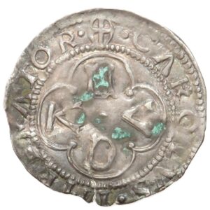 Lucca - Grosso da 3 Sec XVI - armetta Burlamacchi