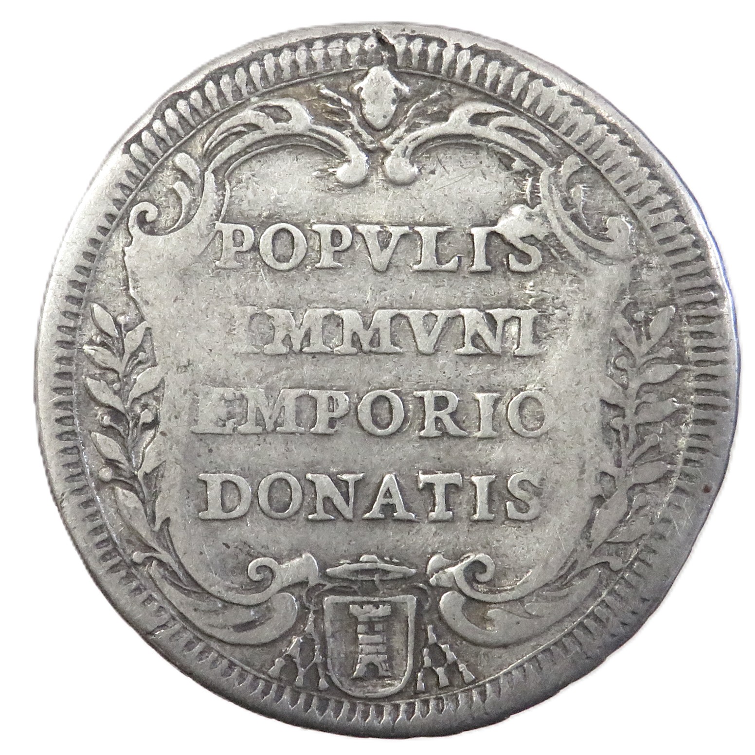 Clemente XII Testone an IV (2)