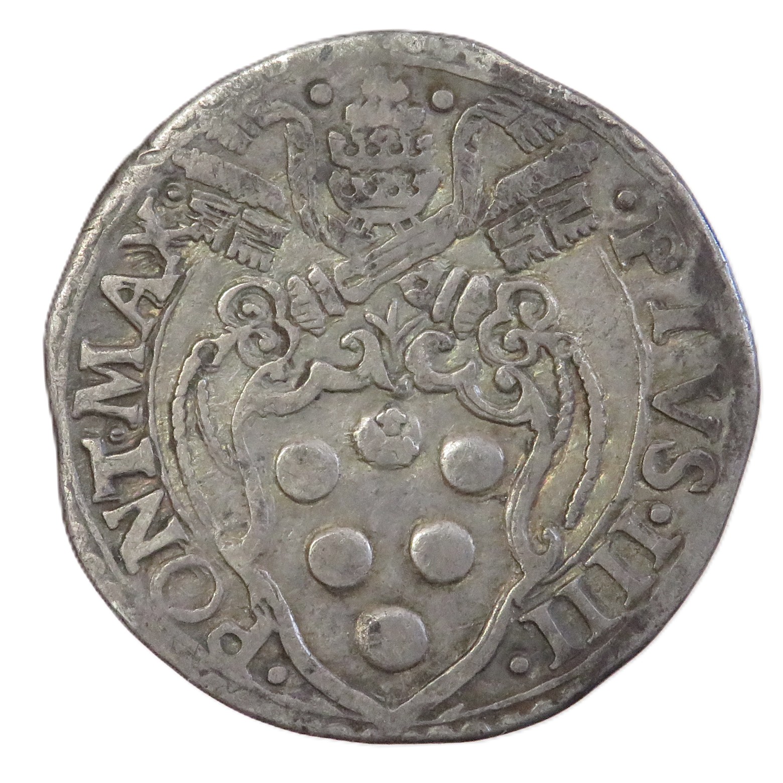 Pio IV Testone (2)