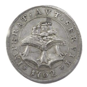 Clemente XI - Testone 1702