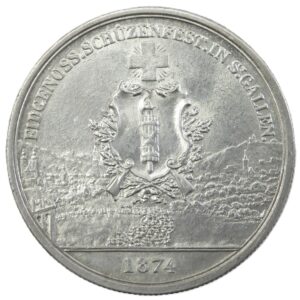 Svizzera - S. Gallo - Tiri Federali 5 Franchi 1874
